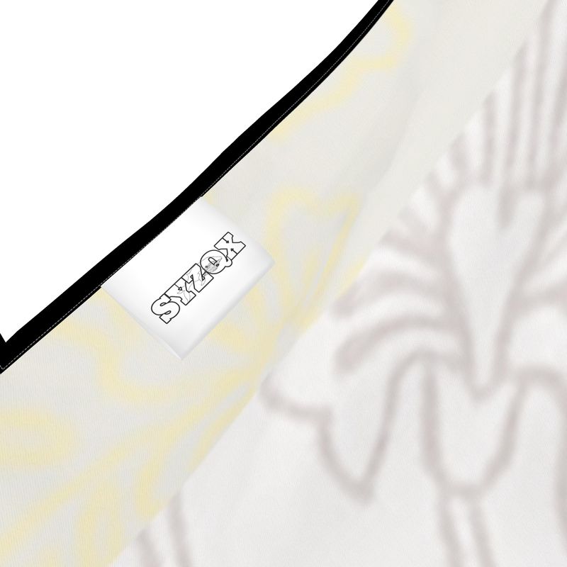 Flower print Halterneck backless dress