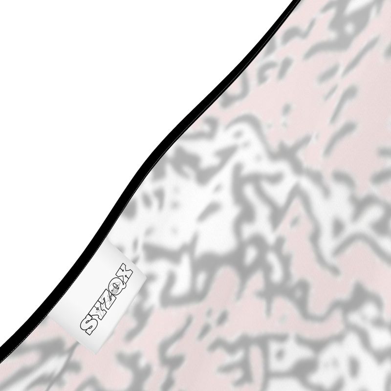 Pink static Halterneck backless dress