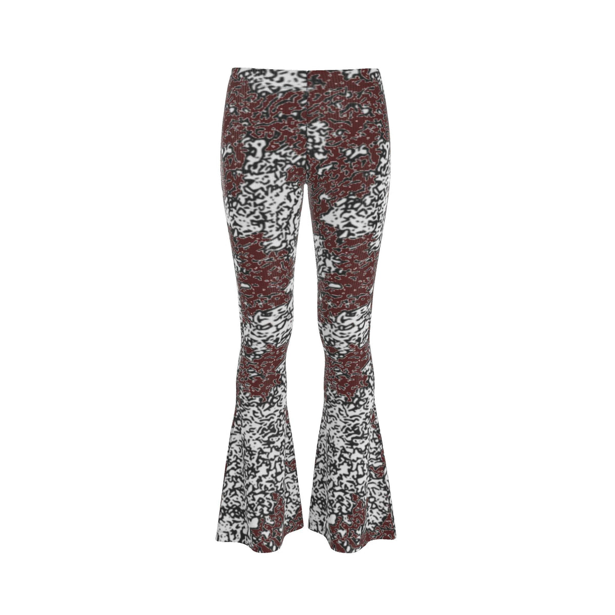 High Waisted Flared Leggings